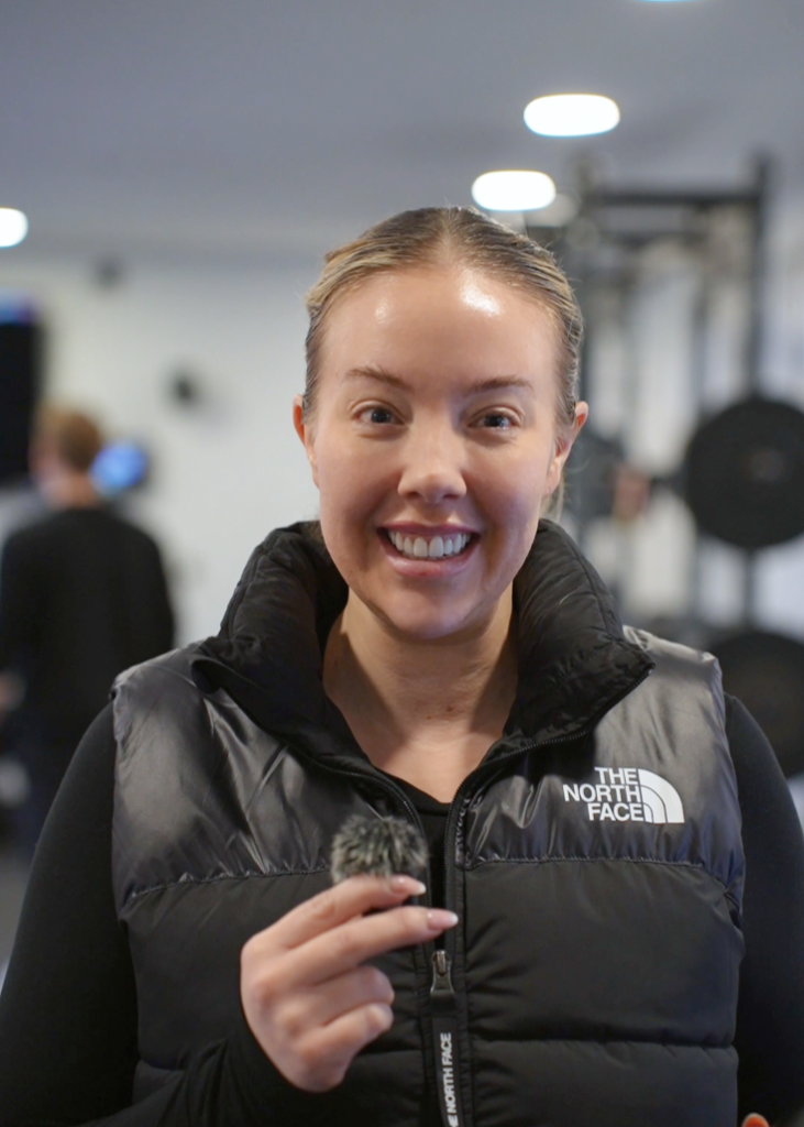 Personal training in Bedford – smiling gym member after a morning session, feeling energised and supported.